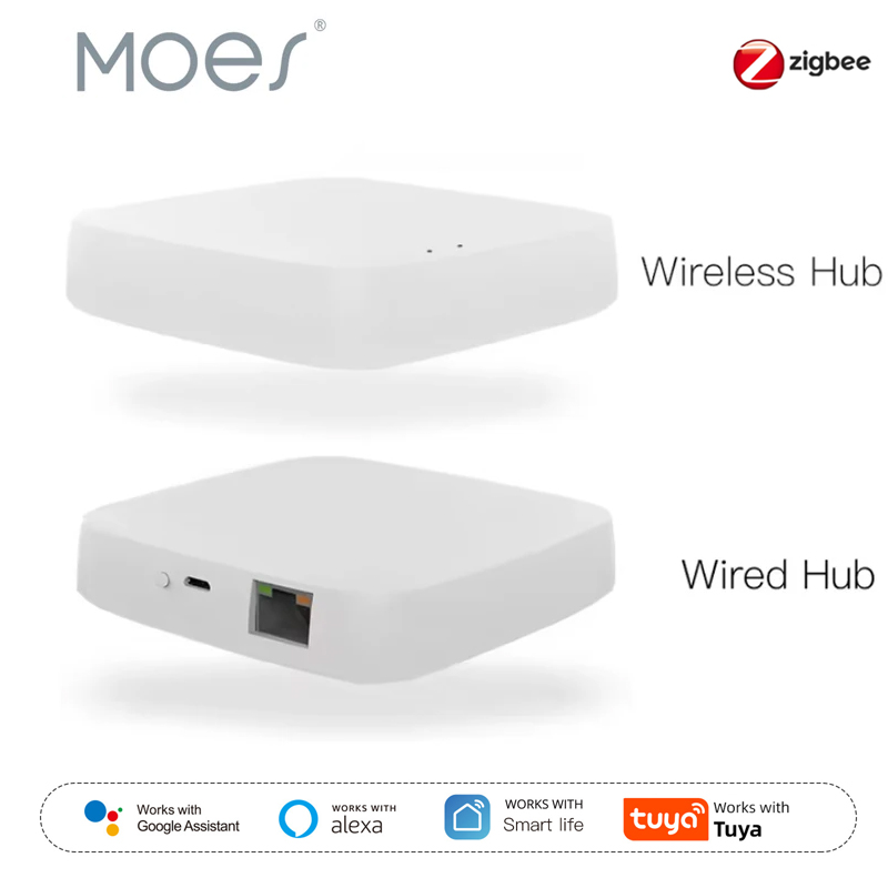 Smart Home Nest - Moes Tuya ZigBee 3.0 Smart Gateway