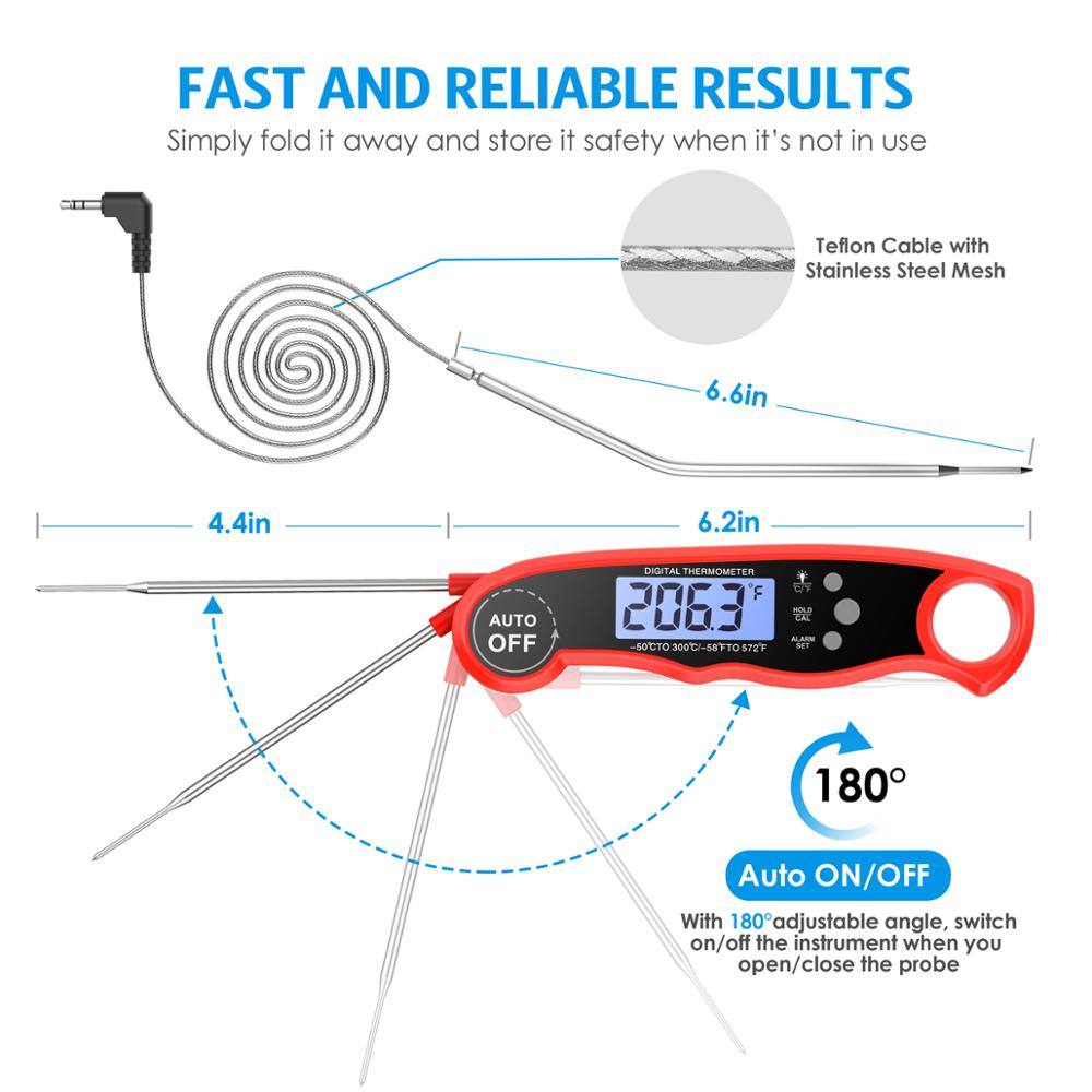 ORIA Food Thermometer Digital  - Smart Home Utensils ulasan dan harga