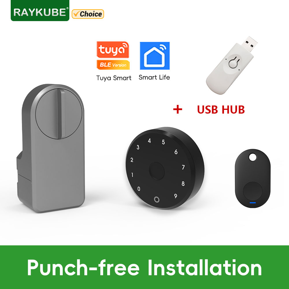 RAYKUBE A1 Pro Tuya BEL Smart  - Smart Home Lock ulasan dan harga