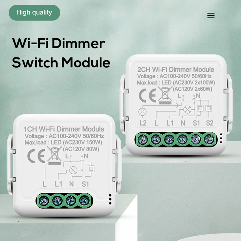 DIY  Wifi Smart Dimmer Switch  - Tuya Wifi Socket ulasan dan harga