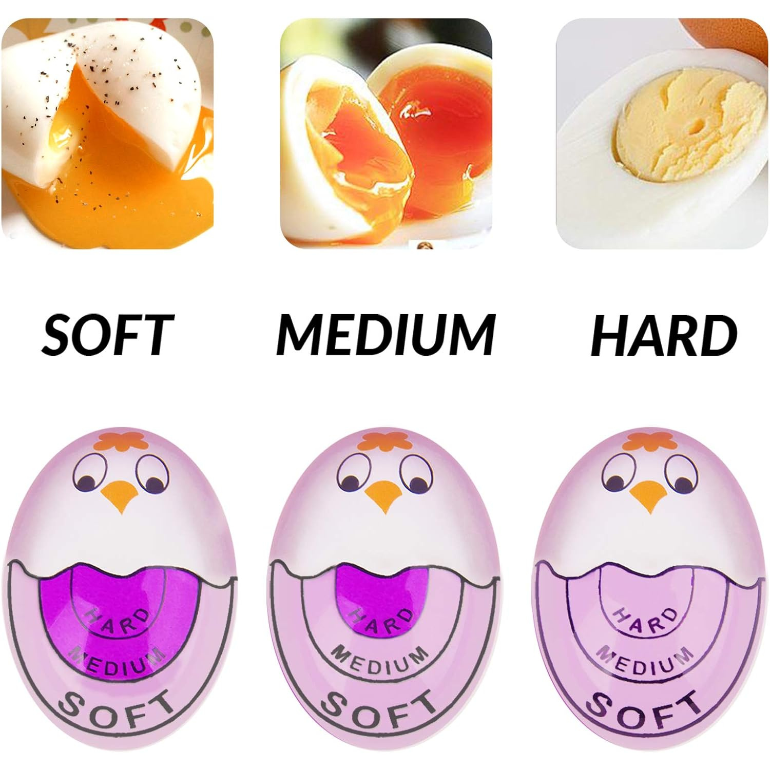 Home Egg Timer Sensitive Color - Smart Home Utensils ulasan dan harga
