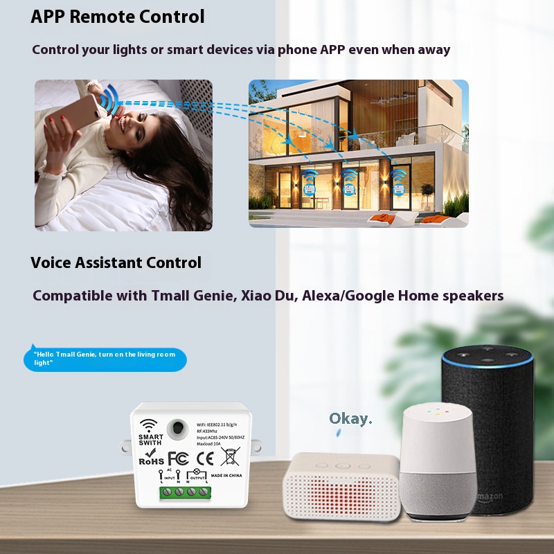The Tuya Smart Switch-Off Devi - Tuya Wifi Socket ulasan dan harga