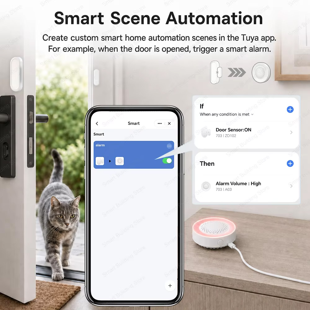 Zigbee 3.0 Door Window Sensor  - Smart Home For Windows ulasan dan harga