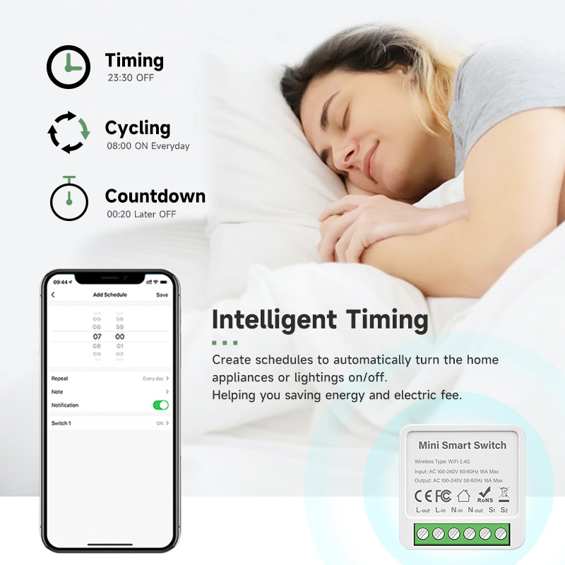 Tuya Smart WiFi Switch Module  - Tuya Wifi Socket ulasan dan harga