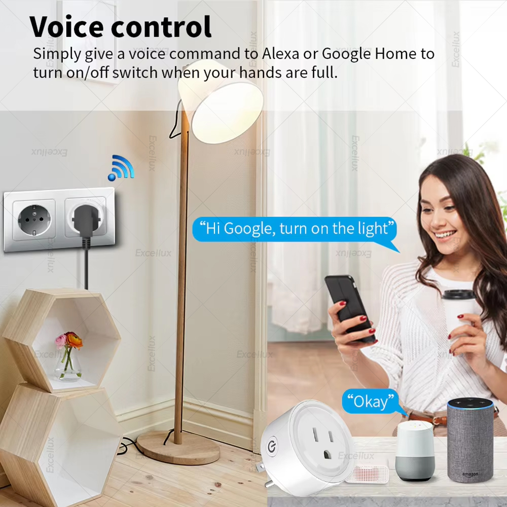 Tuya 16A Smart Plug Zigbee WiF - Tuya Wifi Socket ulasan dan harga