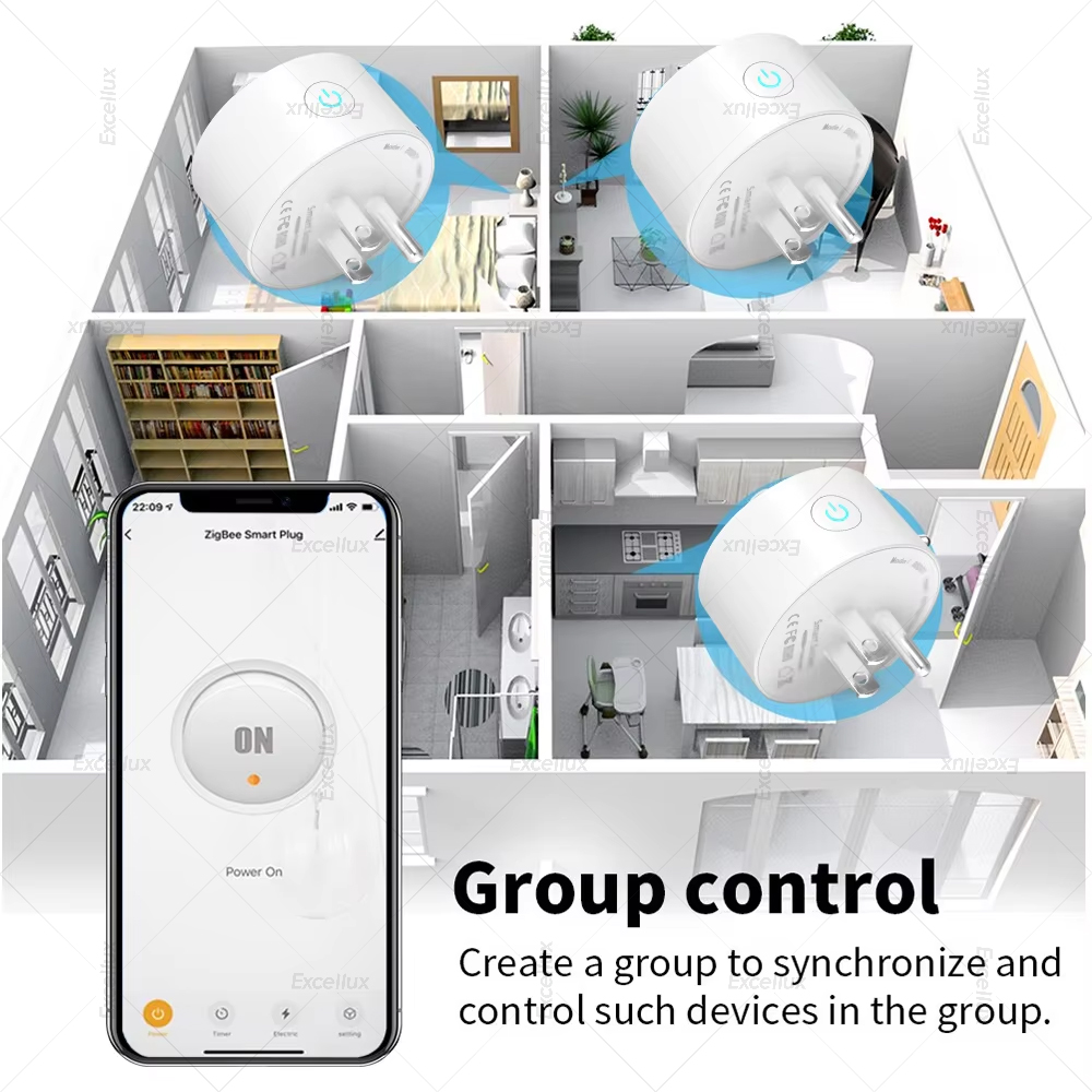 Tuya 16A Smart Plug Zigbee WiF - Tuya Wifi Socket ulasan dan harga