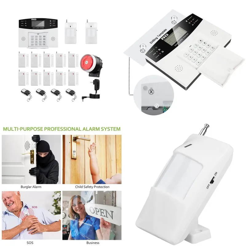 House Burglar Alarm Kit Auto D - Smart Home Security ulasan dan harga
