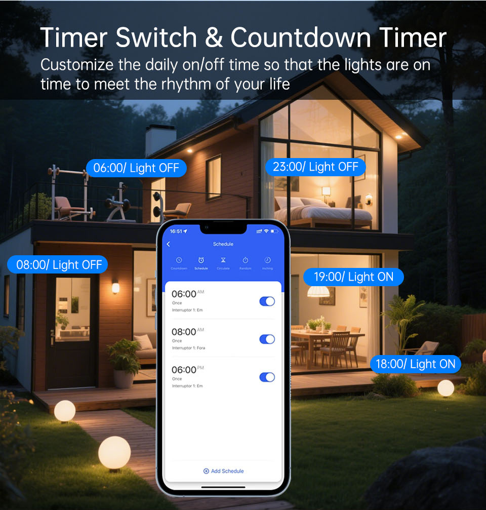 WiFi RF 433mhz Touch Wall Ligh - Tuya Wifi Socket ulasan dan harga