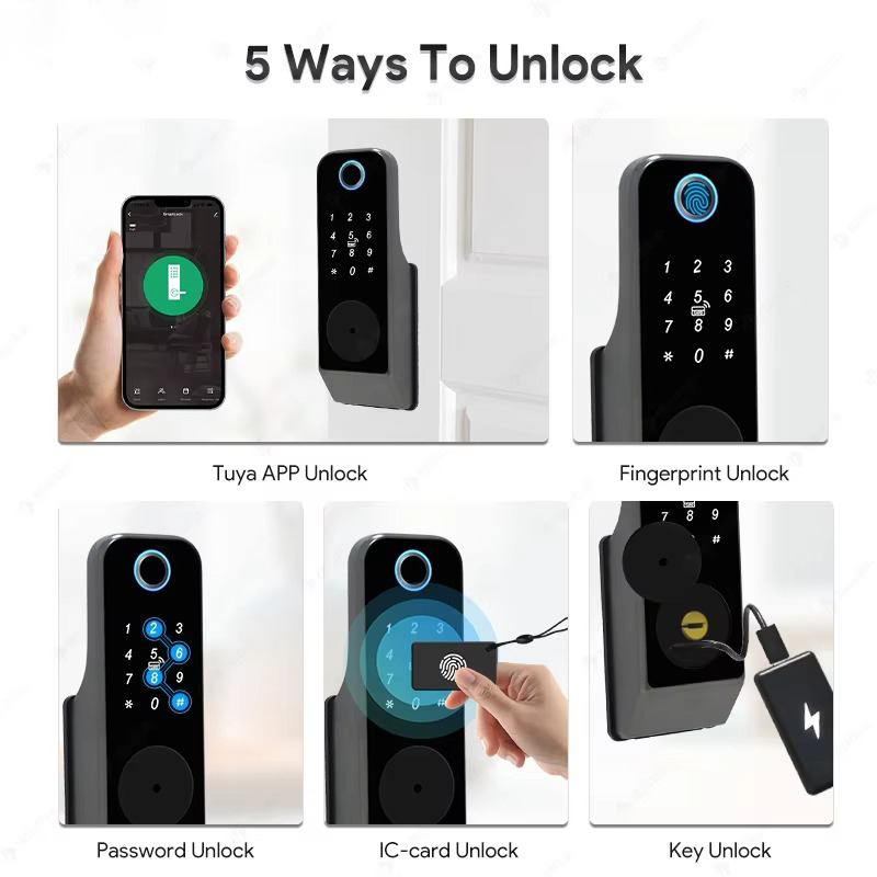 Waterproof Fingerprint Lock Tu - Smart Home For Windows ulasan dan harga