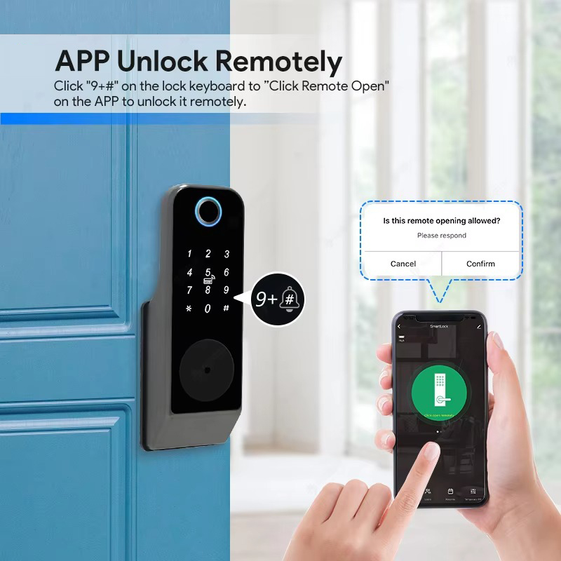 Waterproof Fingerprint Lock Tu - Smart Home For Windows ulasan dan harga
