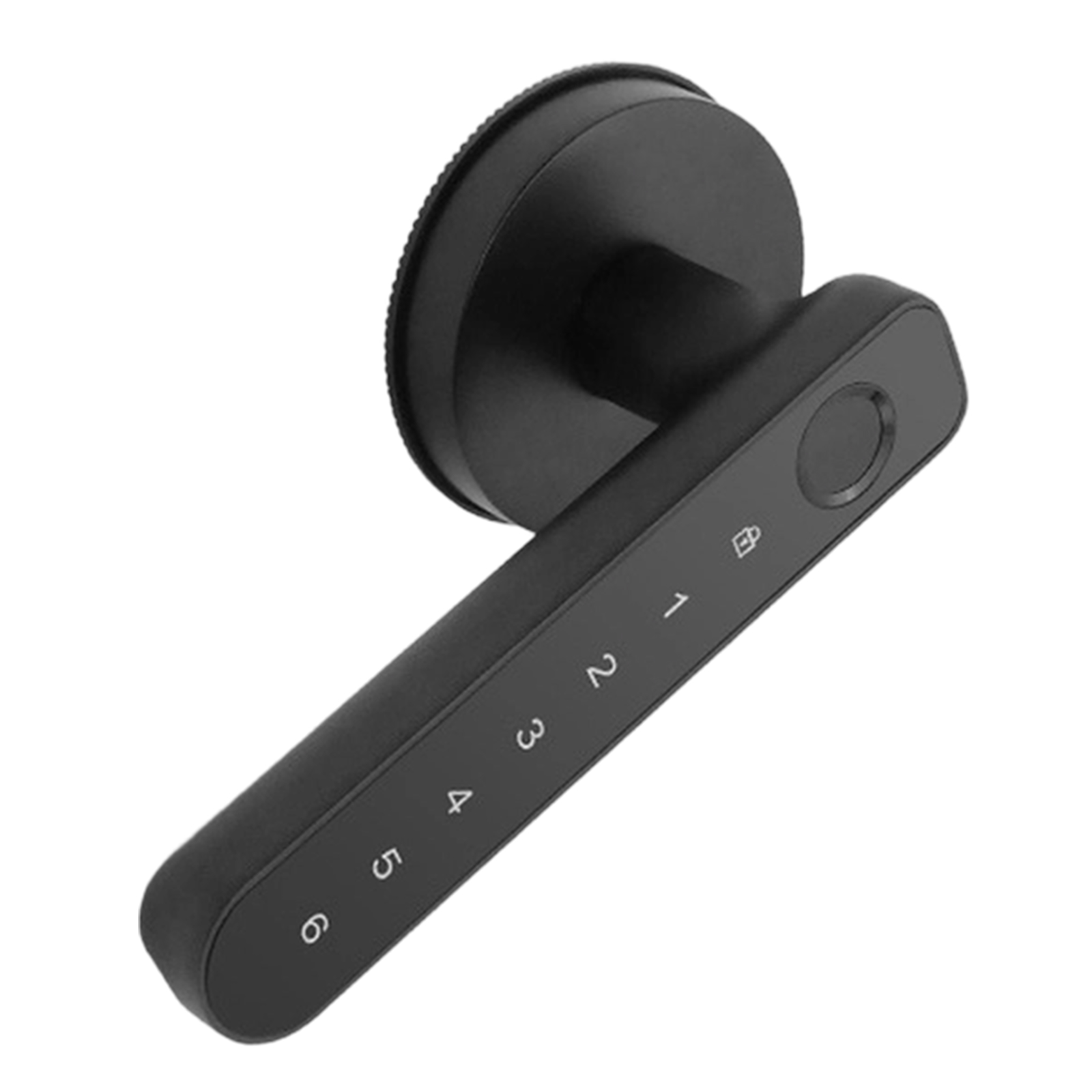 Smart Handle Lock with Fingerp - Smart Home Lock ulasan dan harga