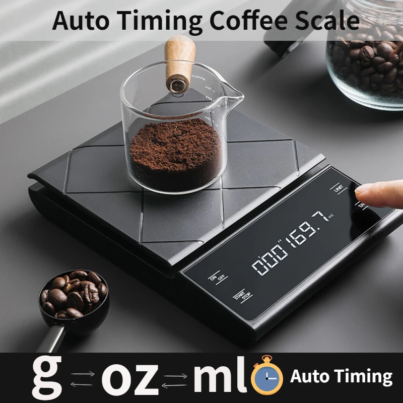USB Charging Kitchen Coffee Sc - Smart Home Utensils ulasan dan harga