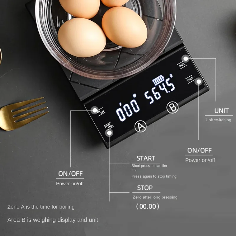 USB Charging Kitchen Coffee Sc - Smart Home Utensils ulasan dan harga