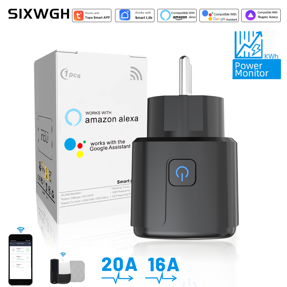 Tuya Smart Socket WiFi Remote  - Tuya Wifi Socket ulasan dan harga