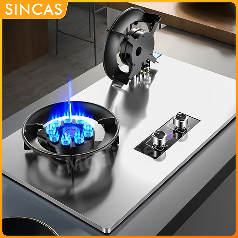 8.5Kw Gas Stove Dual Stove Hou - Smart Home Utensils ulasan dan harga