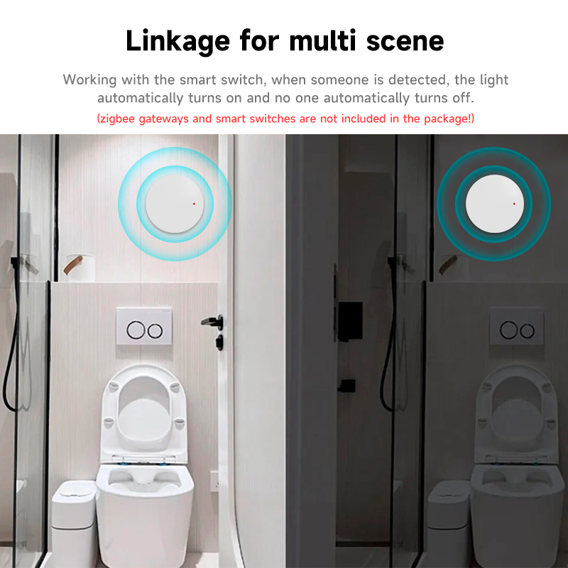 Tuya Zigbee 3.0 24GHz MmWave H - Smart Home Security ulasan dan harga