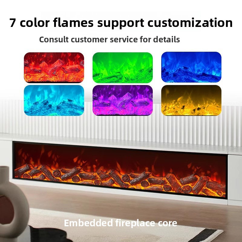 2D Electric Fireplace Insert D - Smart Home Simulation ulasan dan harga