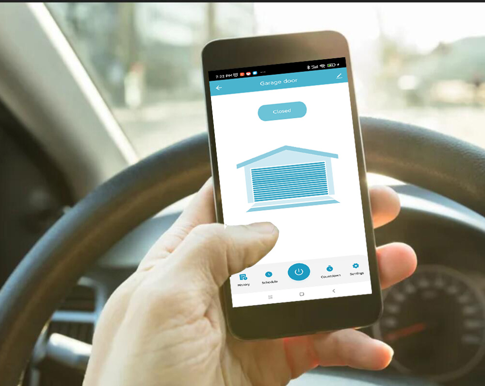 Smart Garage Door Opener Contr - Smart Home Nest ulasan dan harga