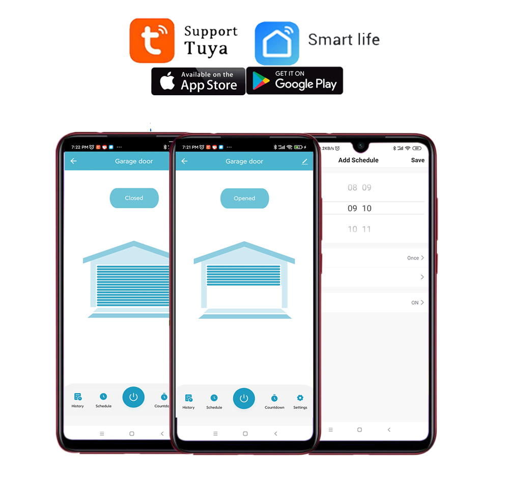 Smart Garage Door Opener Contr - Smart Home Nest ulasan dan harga