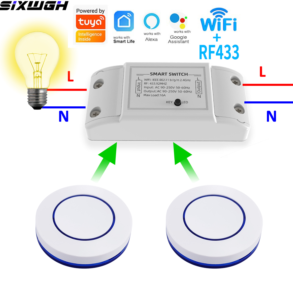 16A WiFi Tuya Smart Switch Wir - Tuya Wifi Socket ulasan dan harga