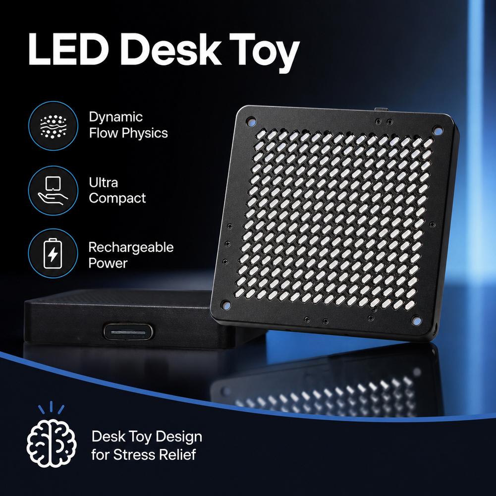 LED Fluid Simulation Desk Toy, - Smart Home Simulation ulasan dan harga