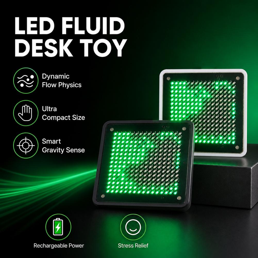 LED Fluid Simulation Desk Toy, - Smart Home Simulation ulasan dan harga