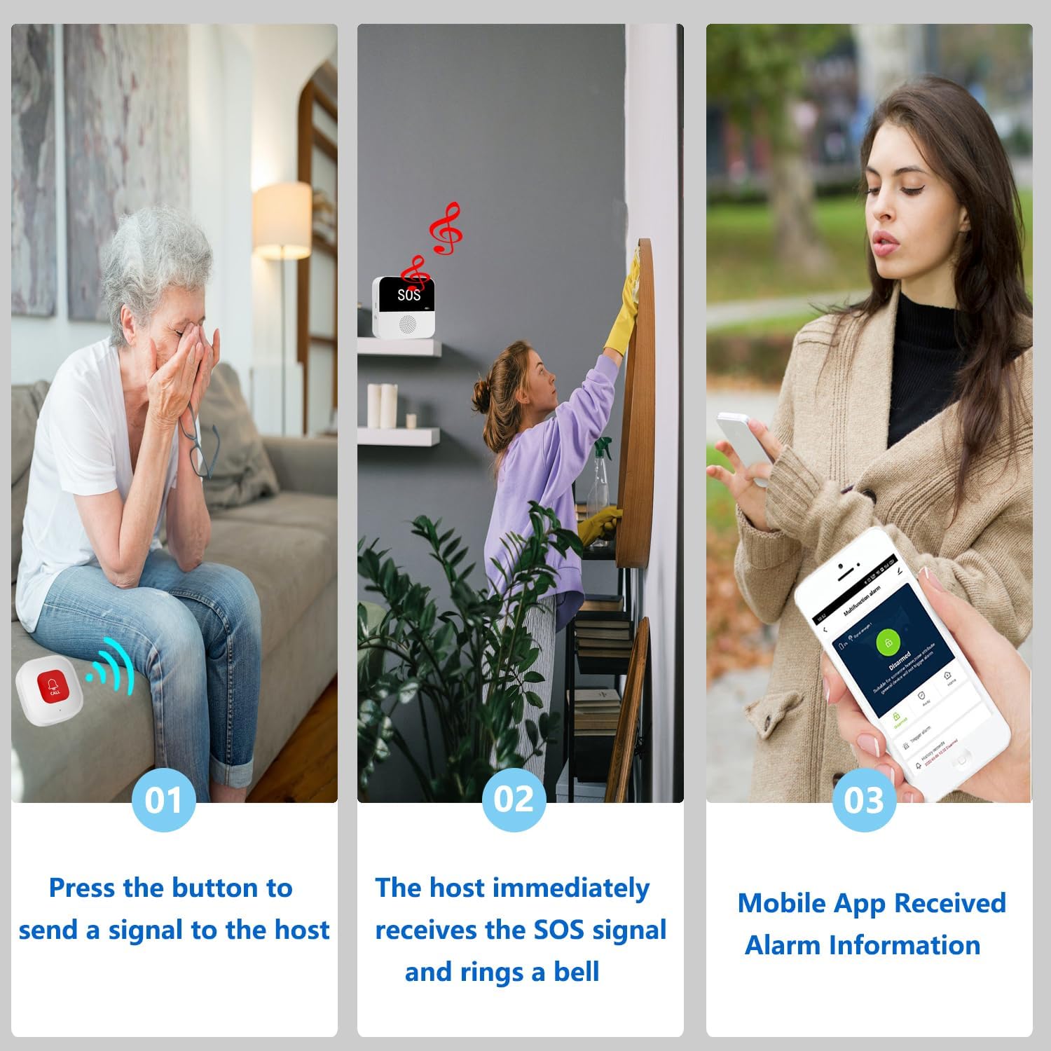 Wireless WiFi Elderly Caregive - Tuya Wifi Socket ulasan dan harga