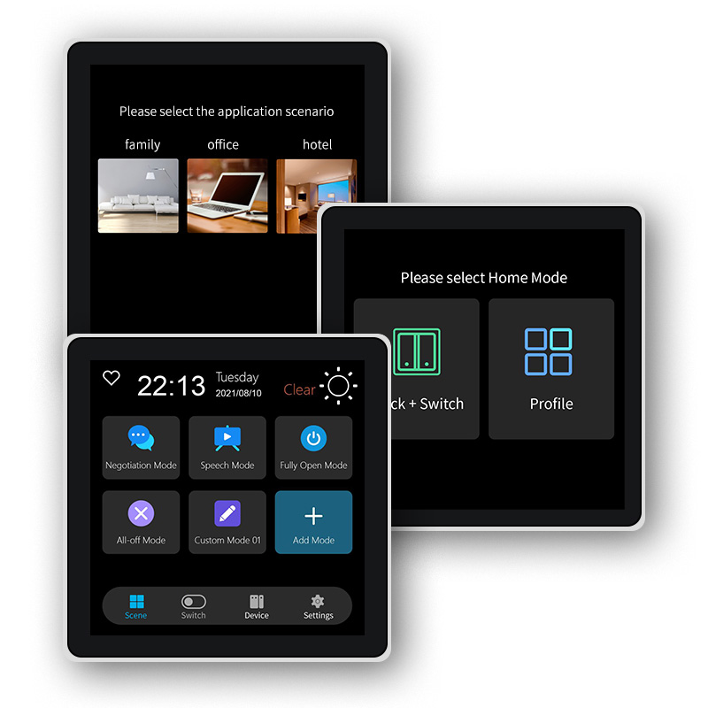 FUERS 4 Inch Touch Screen Mult - Smart Home Display ulasan dan harga
