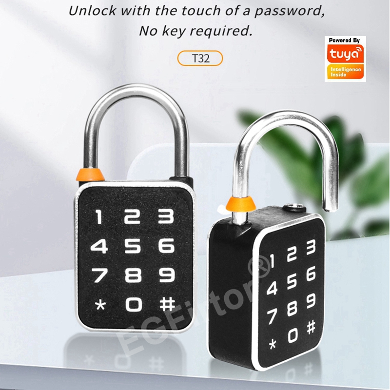 Tuya Bluetooth APP Password Co - Smart Home Lock ulasan dan harga
