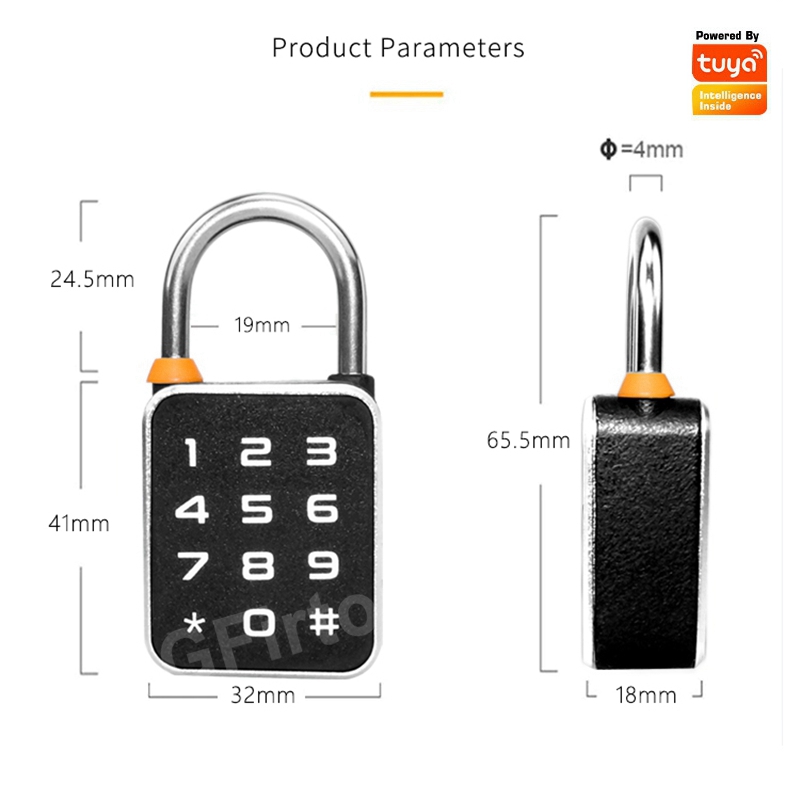 Tuya Bluetooth APP Password Co - Smart Home Lock ulasan dan harga