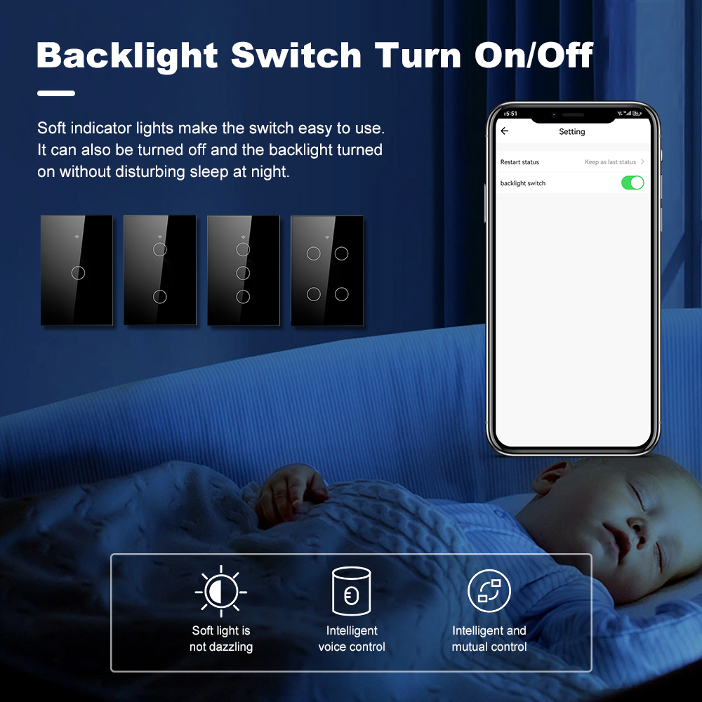 Smart Life Wifi+Bluetooth Touc - Tuya Wifi Socket ulasan dan harga