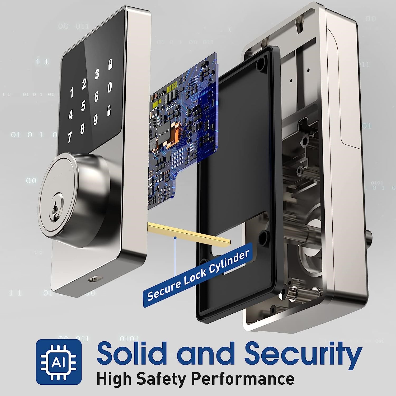 Smart Lock with Password, Keyl - Smart Home Lock ulasan dan harga