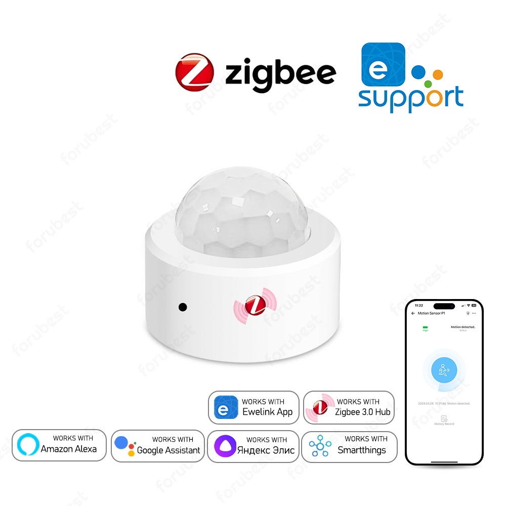 Zigbee 3.0 Human Motion Sensor - Smart Home Security ulasan dan harga
