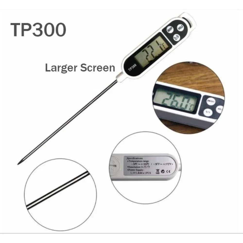 Food Thermometer TP300 Digital - Smart Home Utensils ulasan dan harga