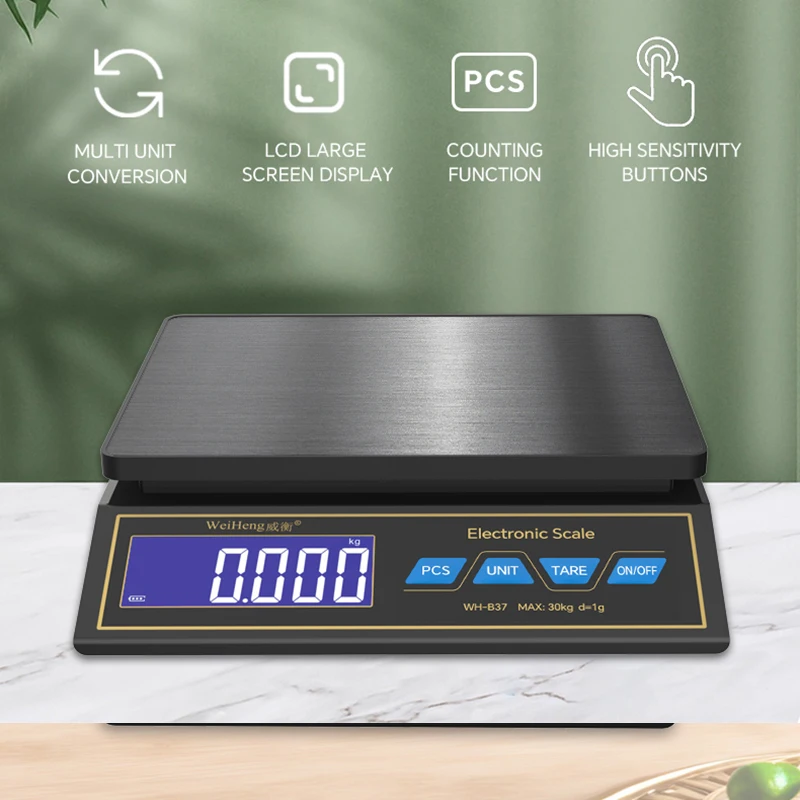 LCD Digital Kitchen Scale 30kg - Smart Home Utensils ulasan dan harga