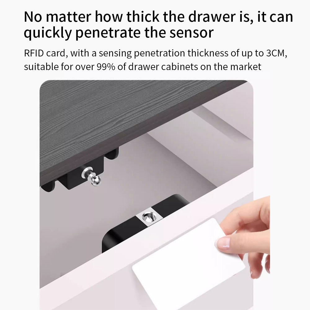 Tuya Hidden Cabinet Lock RFID  - Smart Home Lock ulasan dan harga